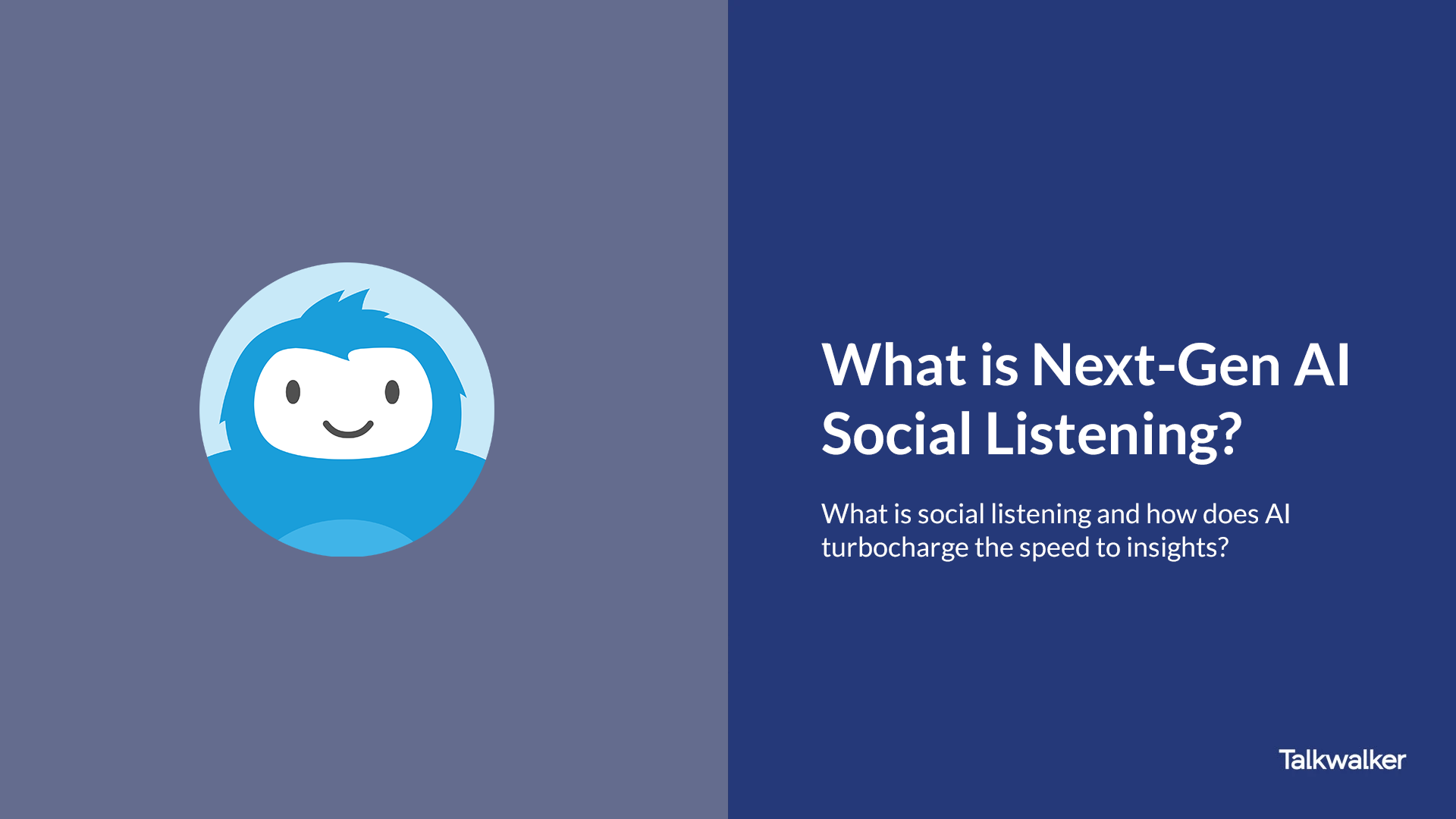 Talkwalker: What is Next-Gen AI Social Listening?